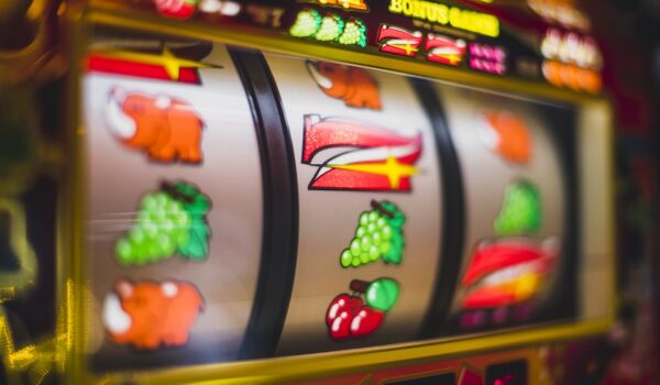 Gambling Slot Machine In A Casino